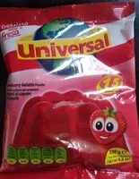 Jumlah gula yang masuk Gelatina Universal