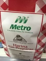 Azúcar y nutrientes en Metro