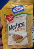 Jumlah gula yang masuk Mostaza Original
