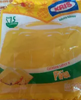 Jumlah gula yang masuk Gelatina sabor a Piña