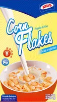 Suhkru kogus sees Corn Flakes