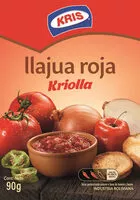 Suhkru kogus sees llajua roja Kriolla