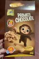 Cantidad de azúcar en Almohaditas Primate Chocolate