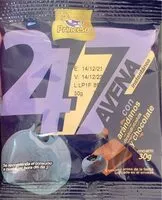 Cantidad de azúcar en 24/7 Chocolate y arándanos