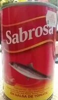 Cantidad de azúcar en Sabrosa en salsa de tomate