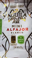 Jumlah gula yang masuk Alfajor mini chocolate blanco
