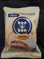 Amount of sugar in Alfajor bon o bon blanco