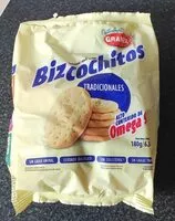 Количество сахара в Bizcochitos Tradicionales