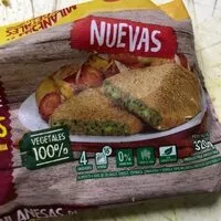 चीनी की मात्रा Milanesa 4 vegetales