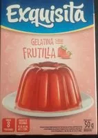 Amount of sugar in Gelatina sabor frutilla