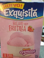 Amount of sugar in Helado sabor frutilla