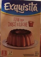 Amount of sugar in Flan Sabor Dulce de leche