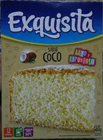 Amount of sugar in Bizcochuelo Exquisita coco