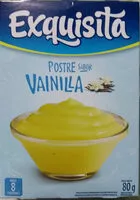 Amount of sugar in Postre Vainilla