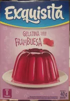 Amount of sugar in Gelatina sabor Frambuesa