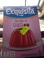 Amount of sugar in Gelatina Exquisita