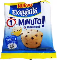 Amount of sugar in Bizcochuelo sabor vainilla con chips de chocolate - 1 Minuto Taza