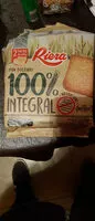 入っている砂糖の量 Riera Pan tostado 100% Integral