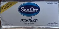 Amount of sugar in Manteca