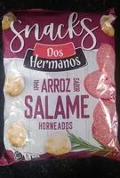 Количество сахара в Snacks de Arroz sabor Salame