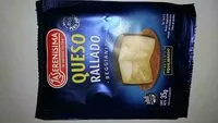 İçindeki şeker miktarı Queso rallado reggianito