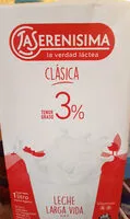 İçindeki şeker miktarı Leche 3% clásica