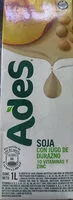 入っている砂糖の量 Soja + Jugo de Durazno