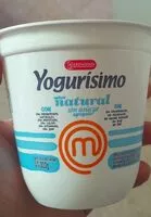 Cantidad de azúcar en Yogurisimo natural sin azúcar agregada