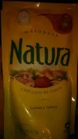 Sugar and nutrients in Natura