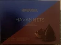 入っている砂糖の量 Havannets