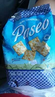 Jumlah gula yang masuk Paseo Mini crackers. Molino Canuelas