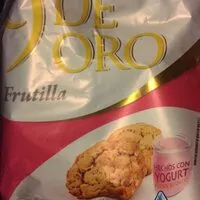 Jumlah gula yang masuk Galletas de avena y frutilla