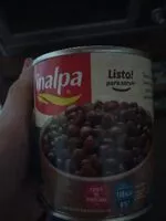Amount of sugar in inalpa lentejas