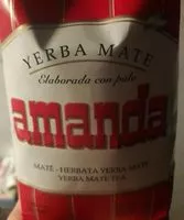 चीनी की मात्रा Yerba Mate Amanda