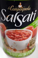Sokerin määrä sisällä Salsati