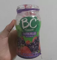Suhkru kogus sees BC FRUTOS ROJOS