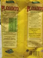 Sugar and nutrients in Playadito