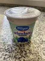 Jumlah gula yang masuk Yogur descremado con arándanos