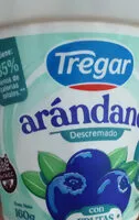 Jumlah gula yang masuk Yogur con arándanos