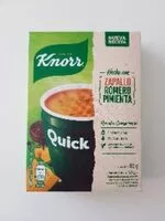 Количество сахара в Knorr quick