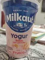 İçindeki şeker miktarı Yogur batido con cereales - Frutilla
