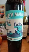 Sucre et nutriments contenus dans Matias riccitelli hey malbec