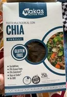 चीनी की मात्रा Pasta Multicereal con Chía Fusilli