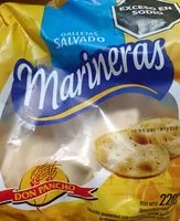 入っている砂糖の量 Marineras Salvado
