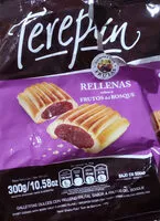 İçindeki şeker miktarı Rellenas sabor a frutos del bosque