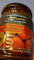 Quantité de sucre dans Mermelada Diétetica Frutilla