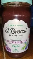 Cantidad de azúcar en Mermelada frutos rojos