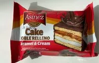 Sokerin määrä sisällä Cake DOUBLE RELLENO