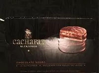 Cantidad de azúcar en Alfajores Chocolate Negro