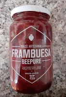 Cantidad de azúcar en Dulce de frambuesa